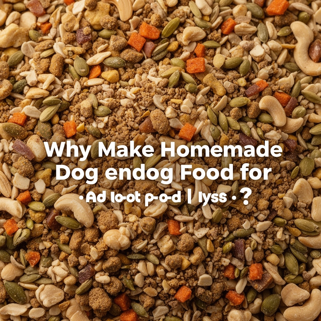 Why Make Homemade Dog Food for Senior Dogs?