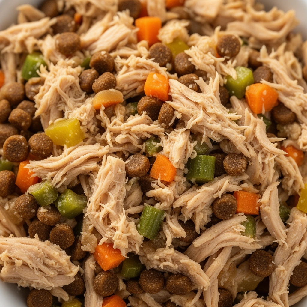 What is Low Fat Chicken Veggie Dog Food?