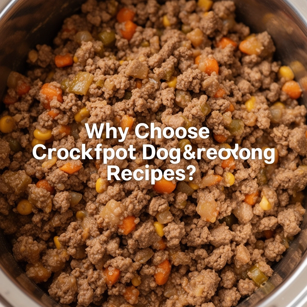 Why Choose Crockpot Dog Food Recipes?