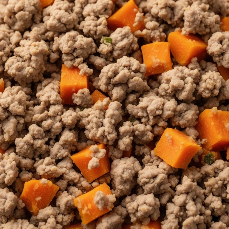 Homemade Pork and Butternut Squash Dog Food Recipe