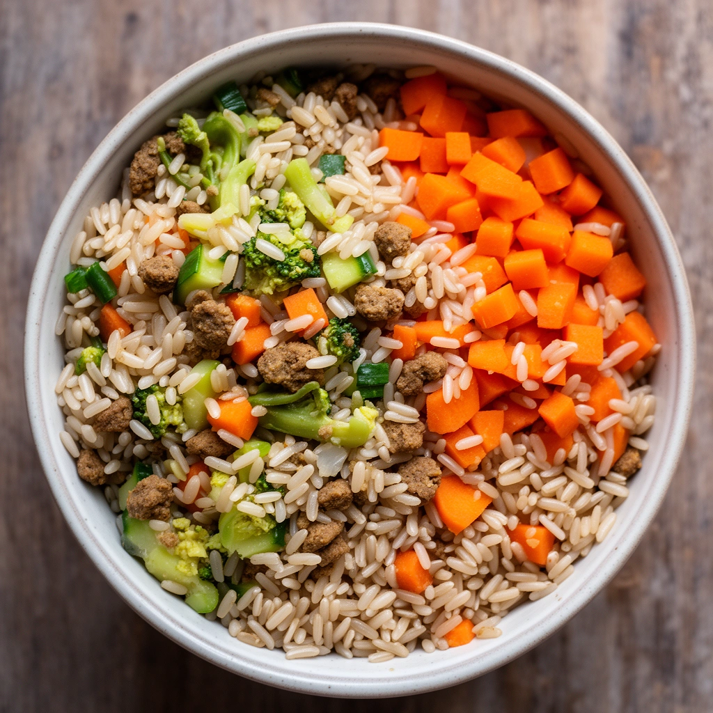 6. Veggie and Rice Bowl