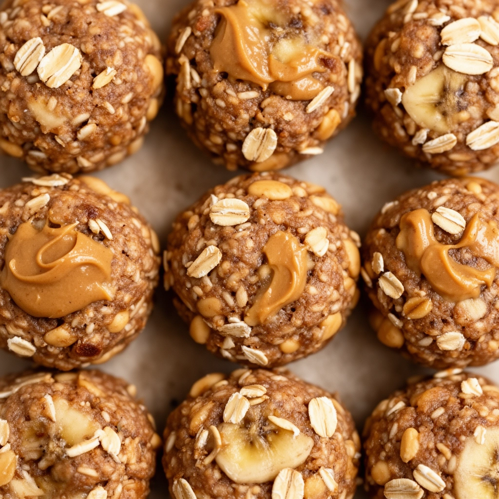 7. Peanut Butter Banana Treats
