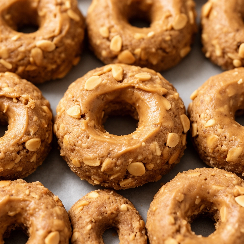 Peanut Butter Dog Donuts illustration