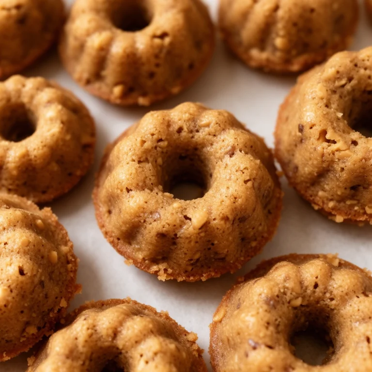 Mini Peanut Butter Bundt Cakes For Dogs: A Delectable Treat