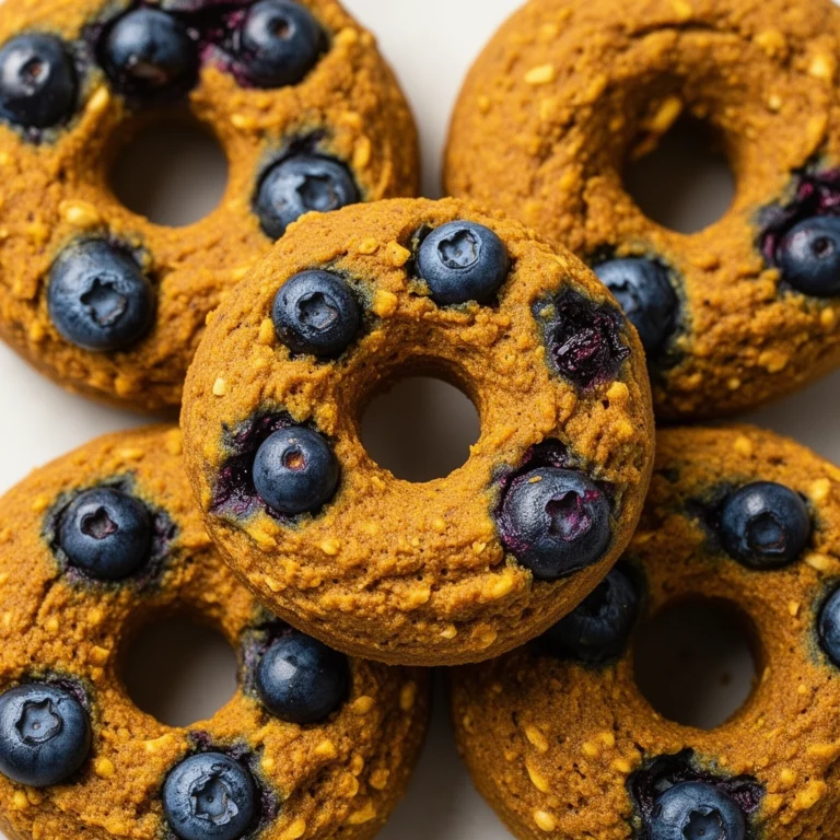 Blueberry Pumpkin Dog Donuts: The Ultimate Homemade Treat Your Pup Will Beg For
