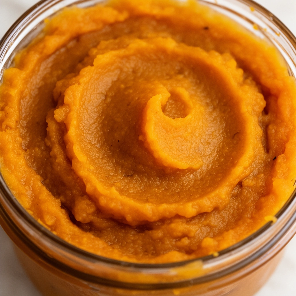 Homemade Pumpkin Puree For Dogs illustration