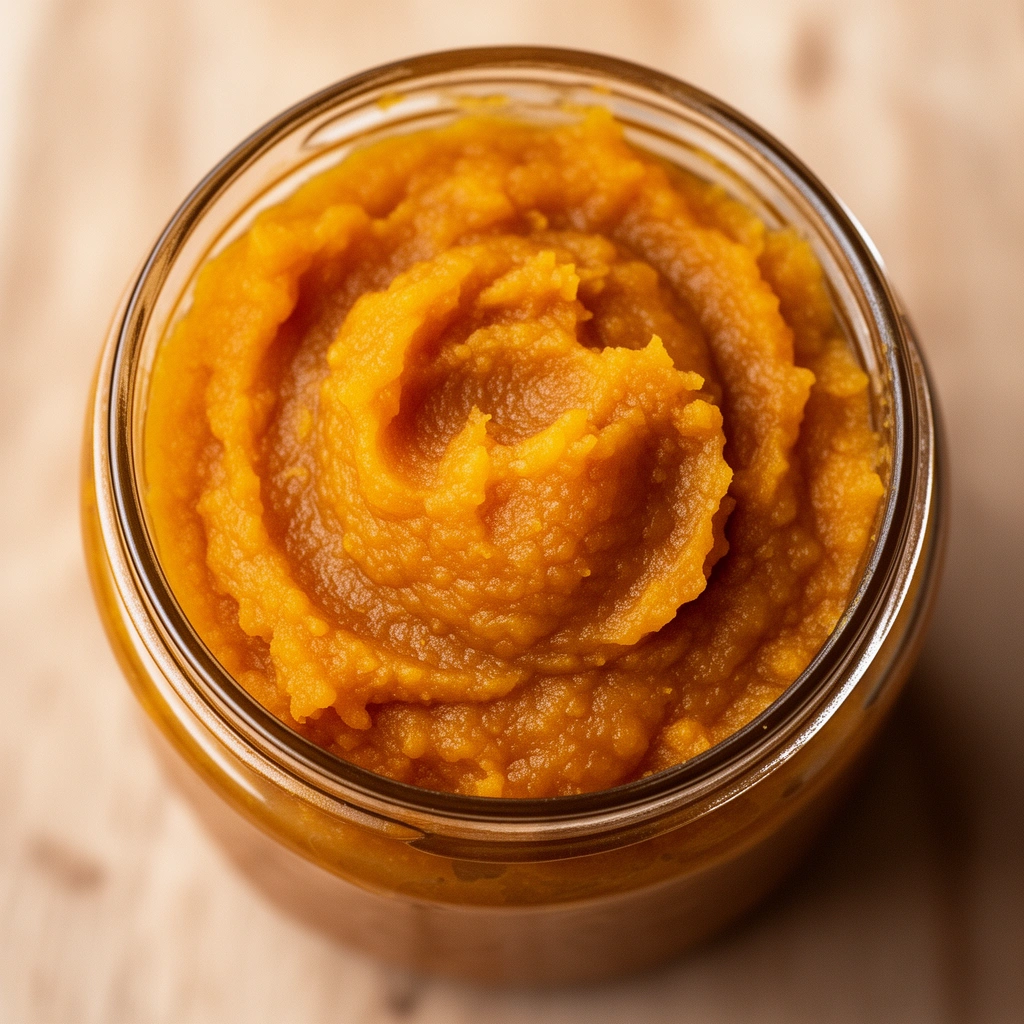Homemade Pumpkin Puree For Dogs illustration
