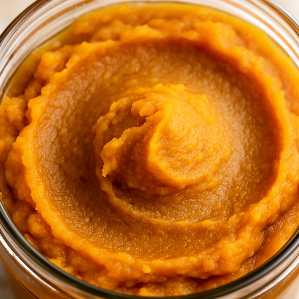 Homemade Pumpkin Puree For Dogs illustration