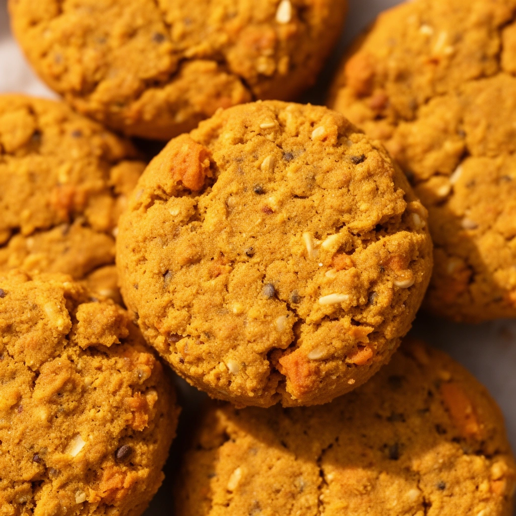 Pumpkin Dog Biscuits illustration