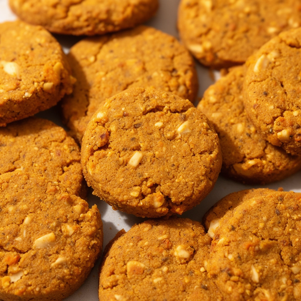 Pumpkin Dog Biscuits illustration
