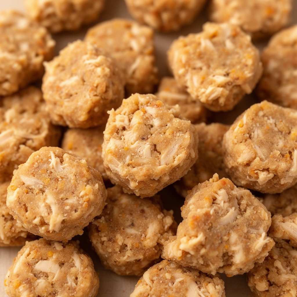 chicken dog treats illustration
