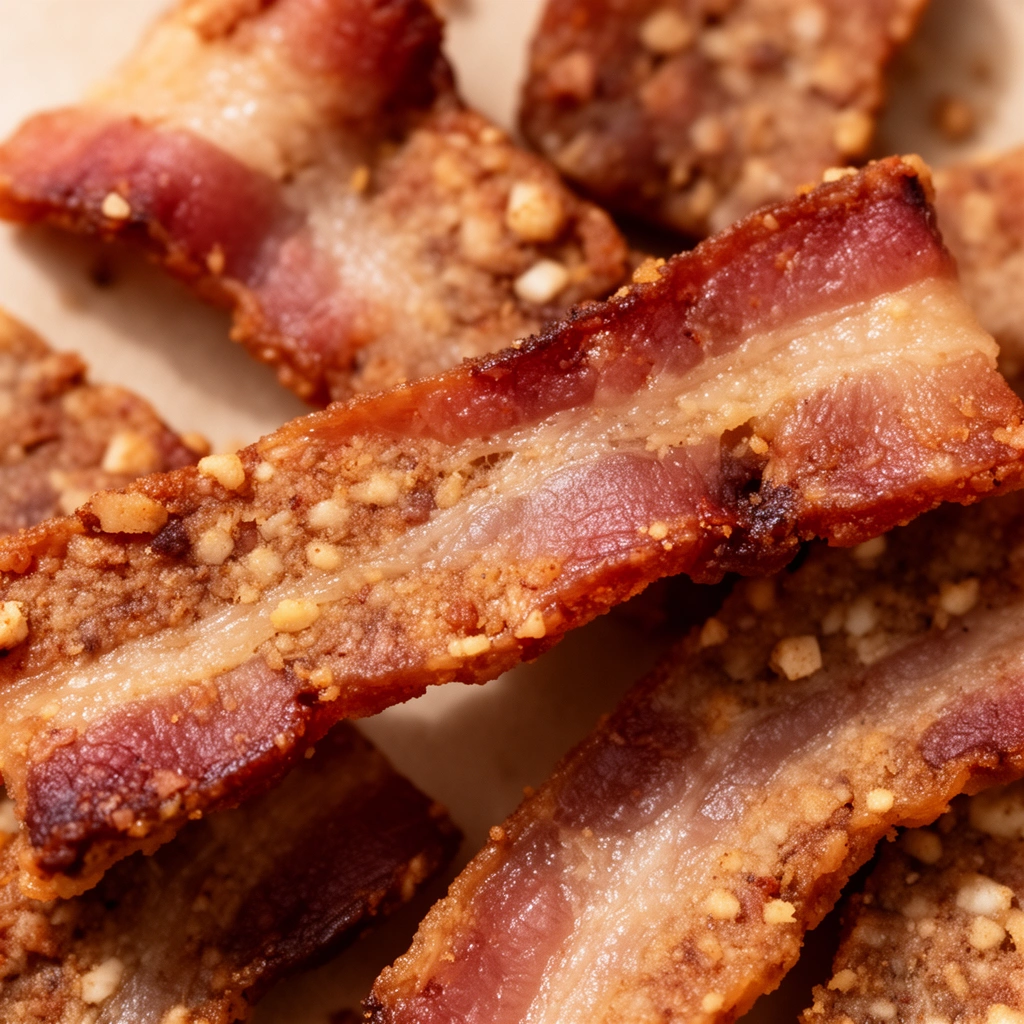 bacon dog treats illustration
