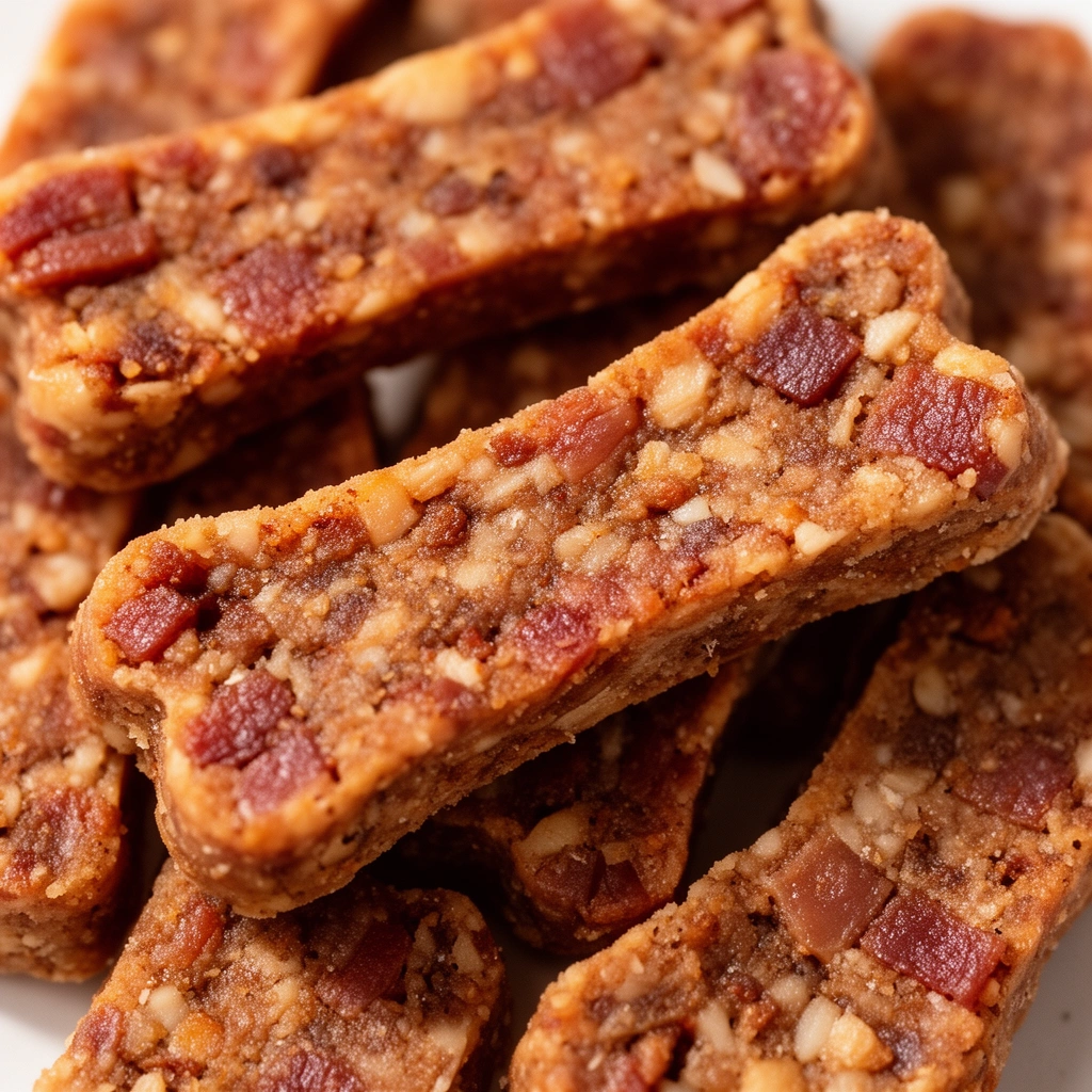 bacon dog treats illustration