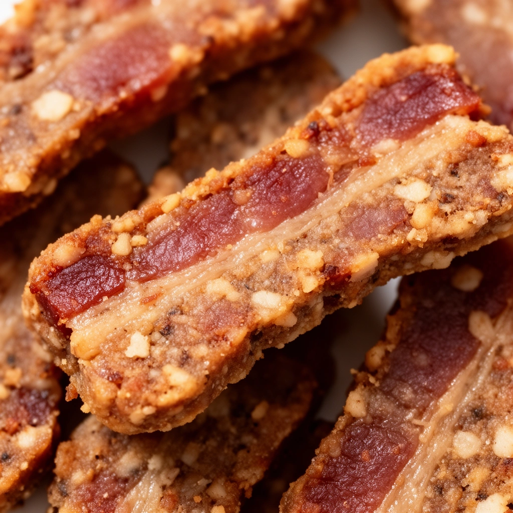 bacon dog treats illustration