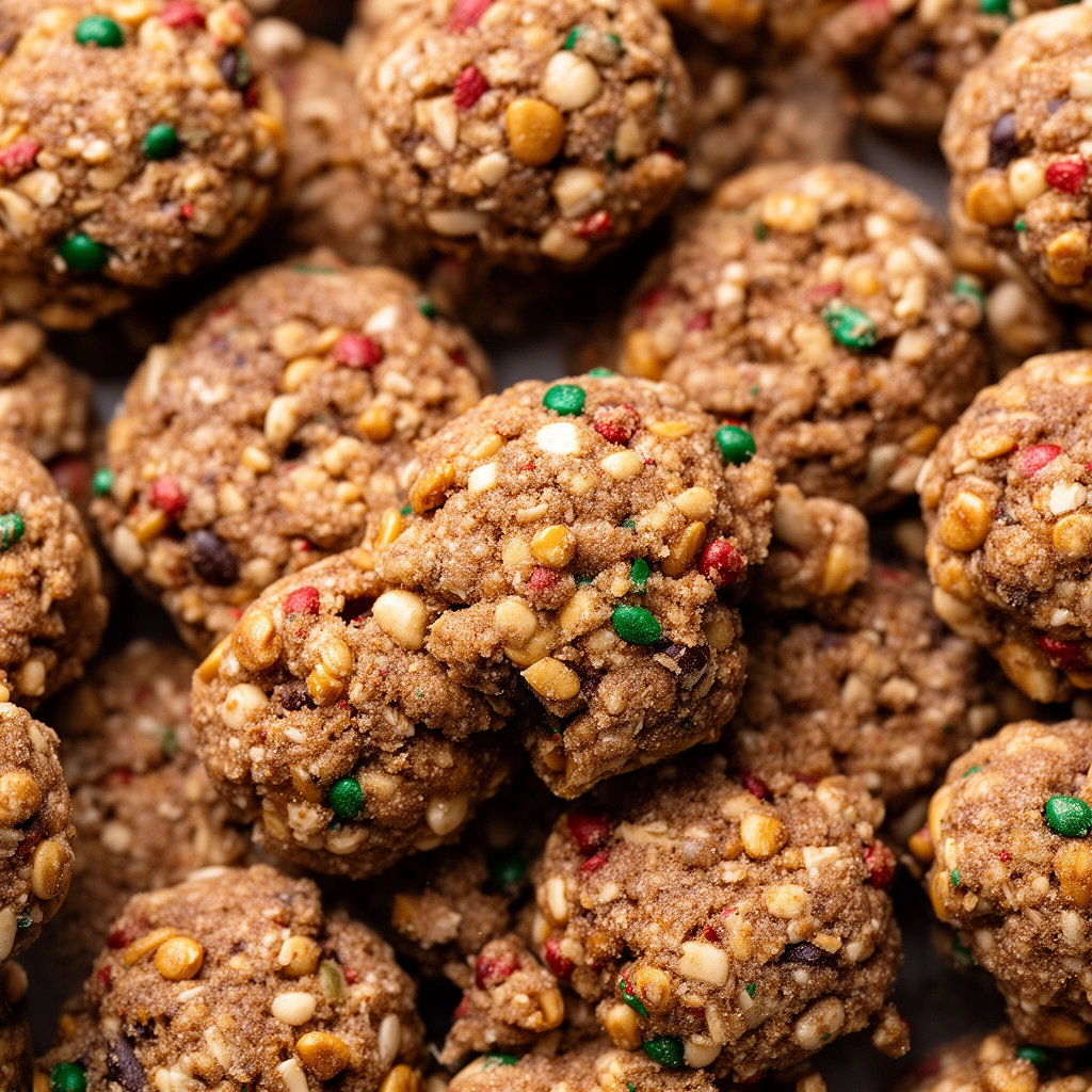 christmas dog treats illustration