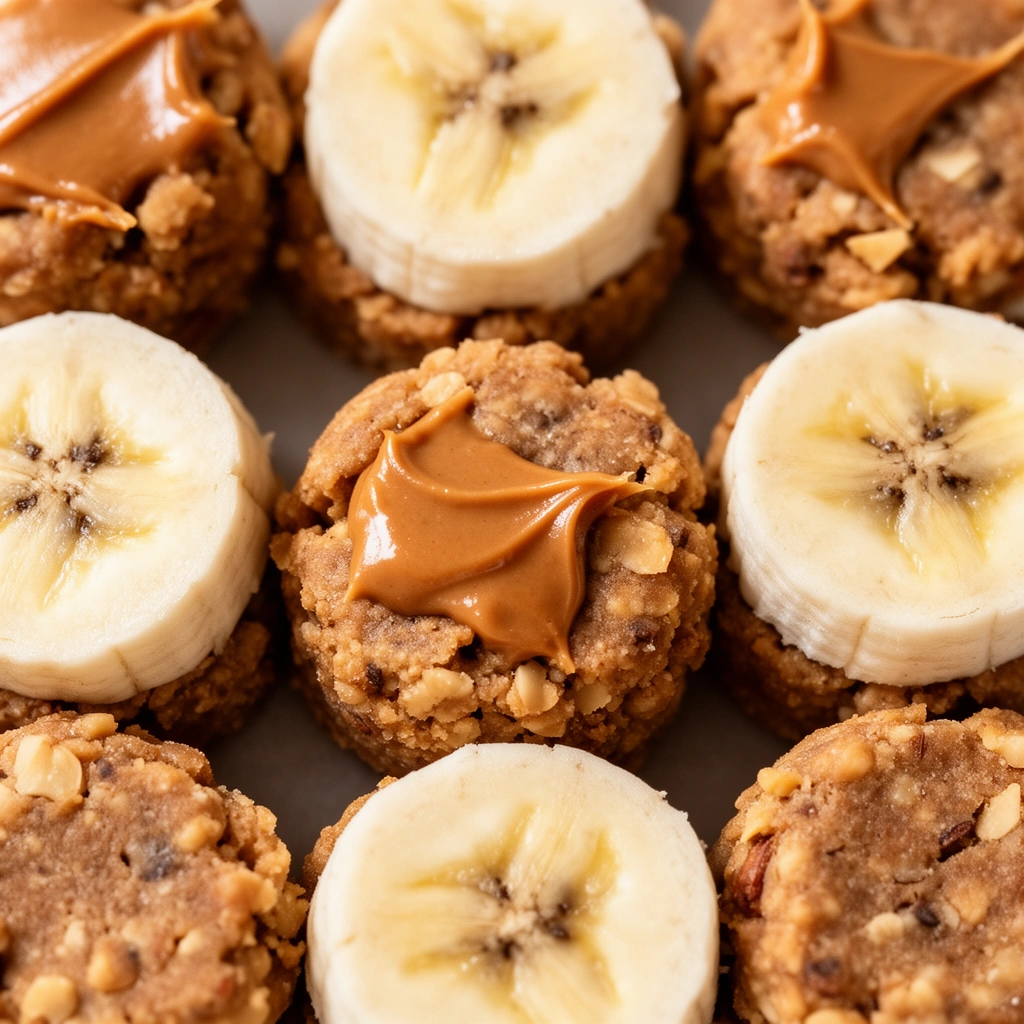 peanut butter banana dog treats illustration