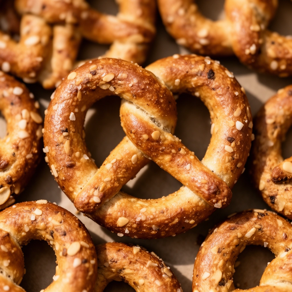 pretzels for dogs illustration