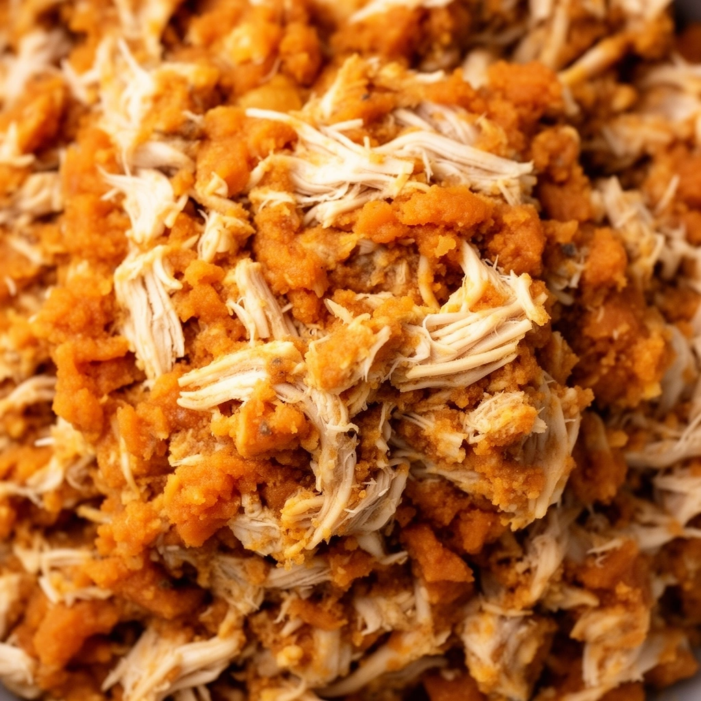 Homemade Chicken and Pumpkin Dog Food Recipe illustration