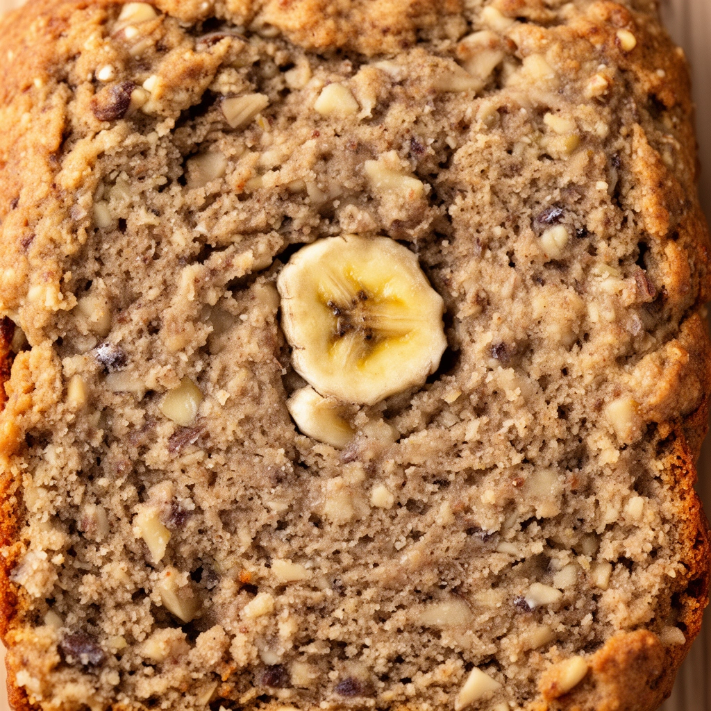 Homemade Banana Bread for Dogs Recipe illustration