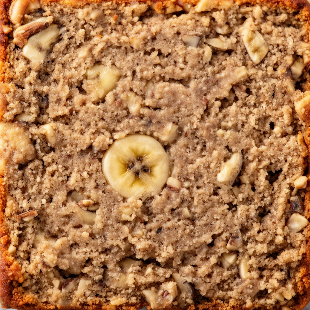Homemade Banana Bread for Dogs Recipe illustration