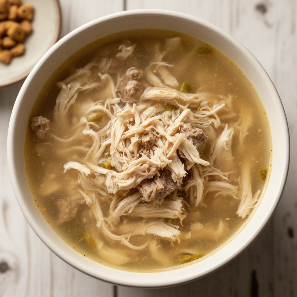 Homemade Chicken Soup for Dogs illustration