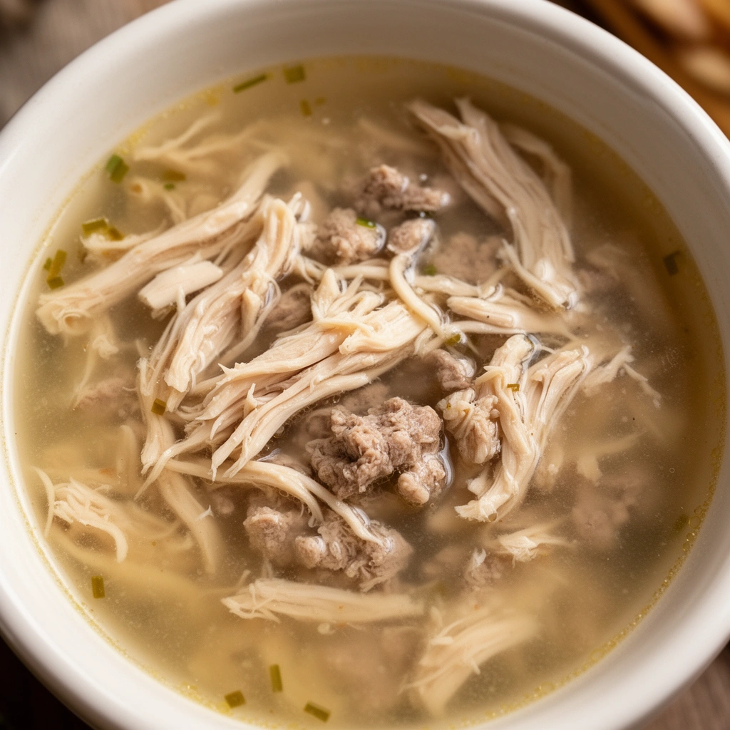 Homemade Chicken Soup for Dogs illustration