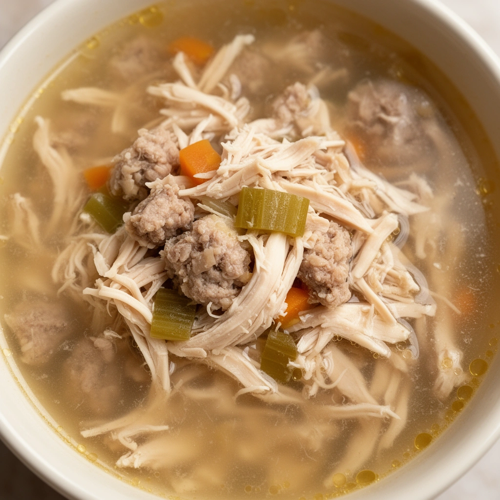 Homemade Chicken Soup for Dogs illustration