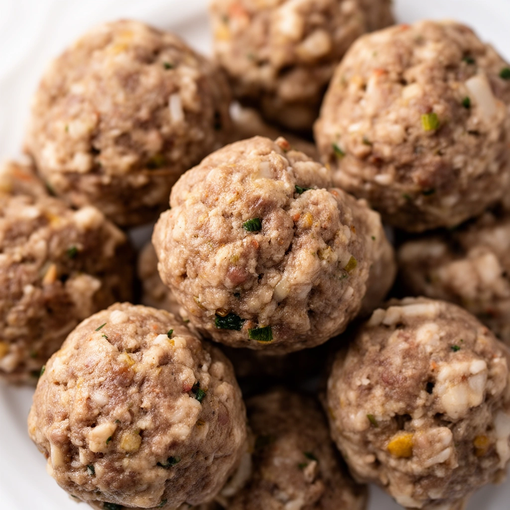 Homemade Meatballs for Dogs Recipe illustration