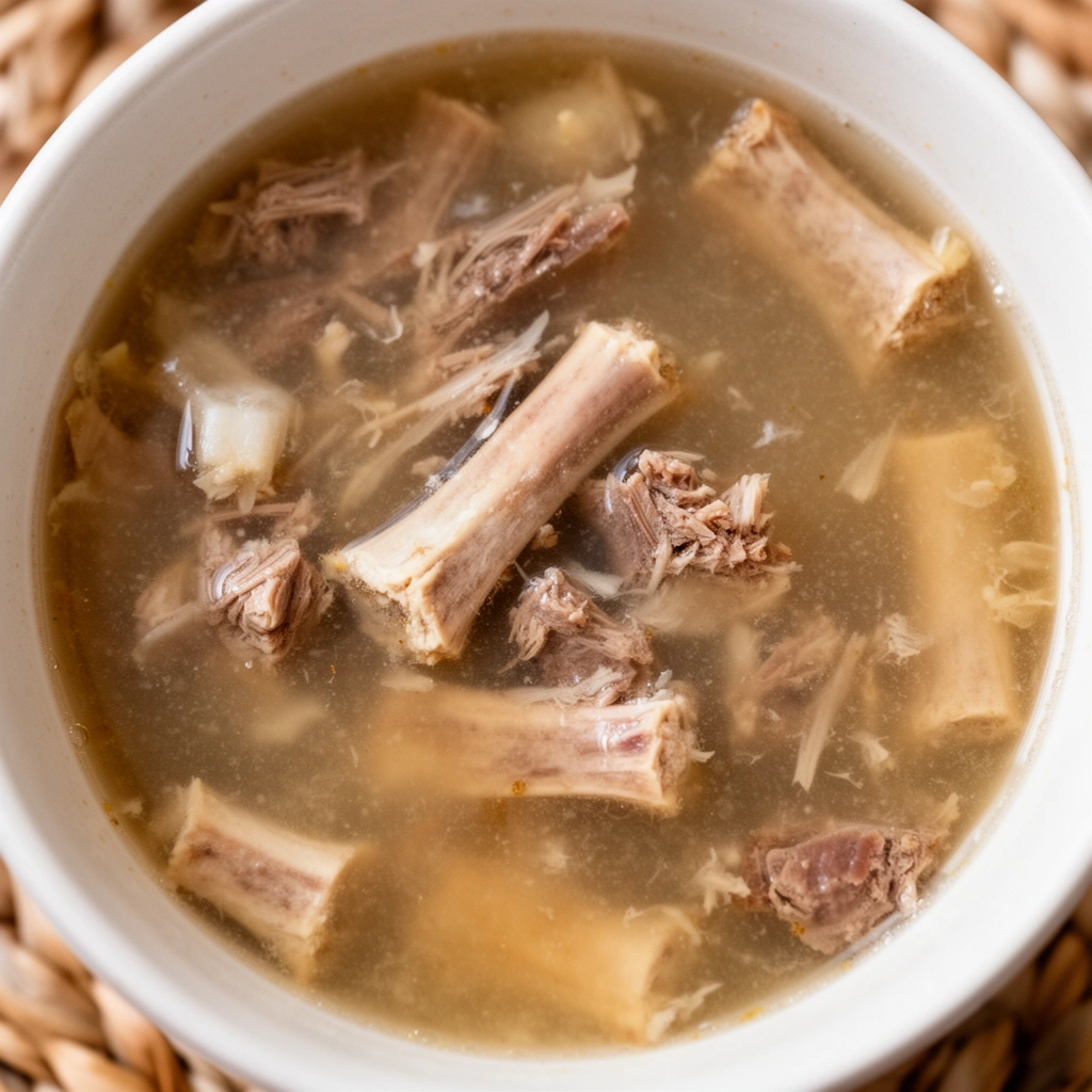 Homemade Bone Broth For Dogs illustration