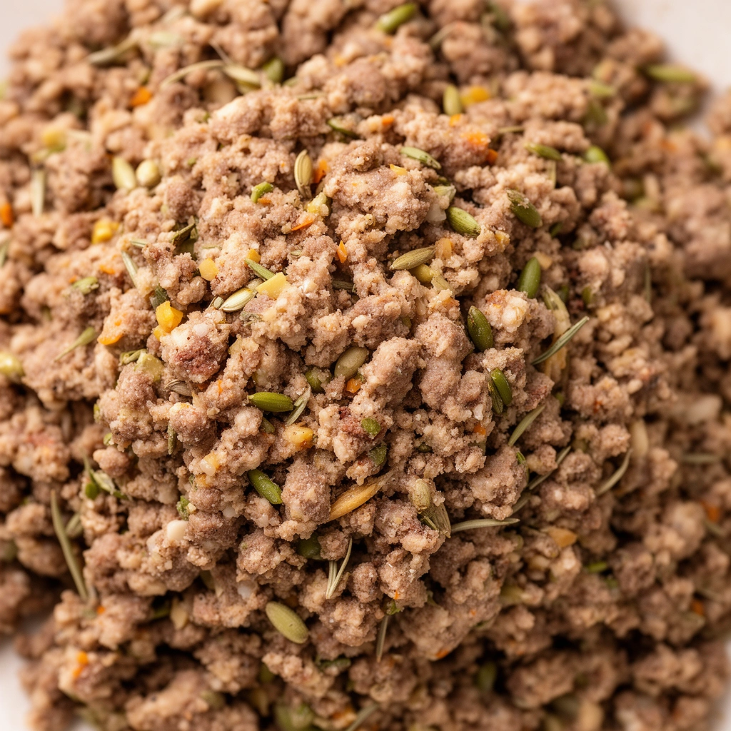 Homemade Dog Food for Senior Dogs illustration