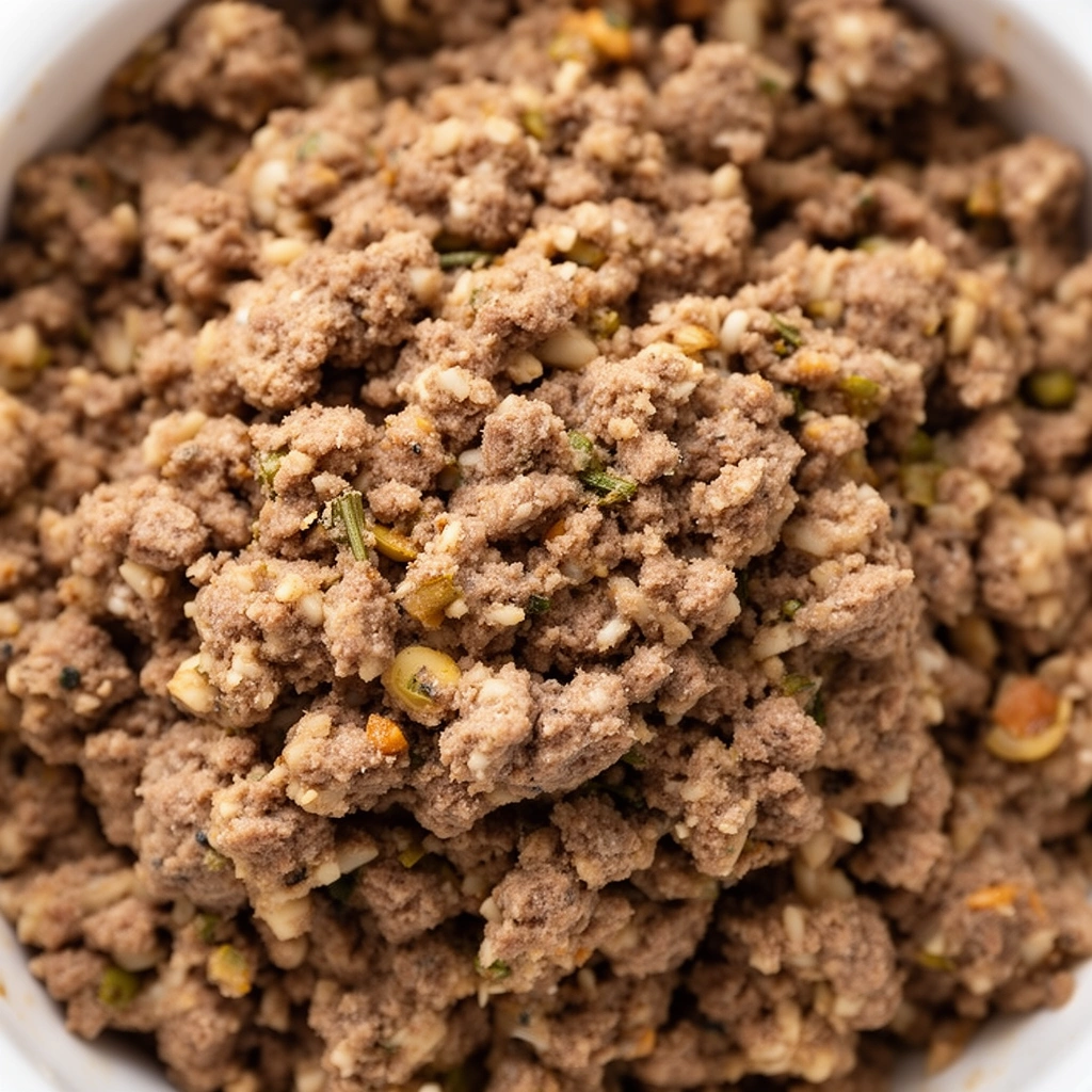 Homemade Dog Food for Senior Dogs illustration