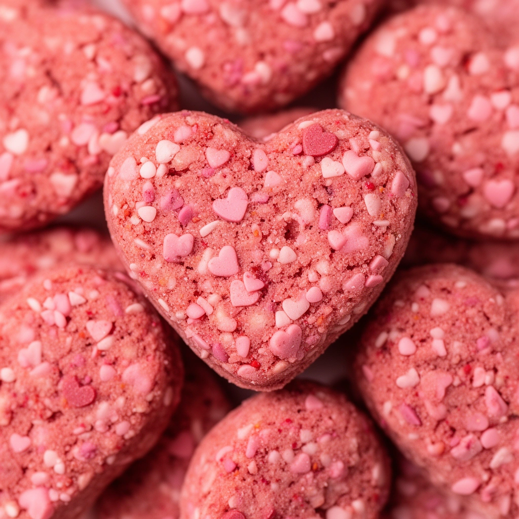 Valentine Dog Treats illustration