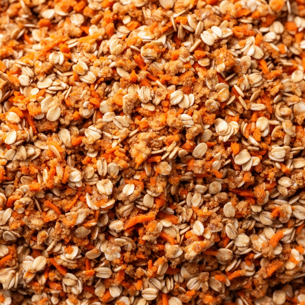 Homemade Carrot Oat Dog Treats Recipe illustration