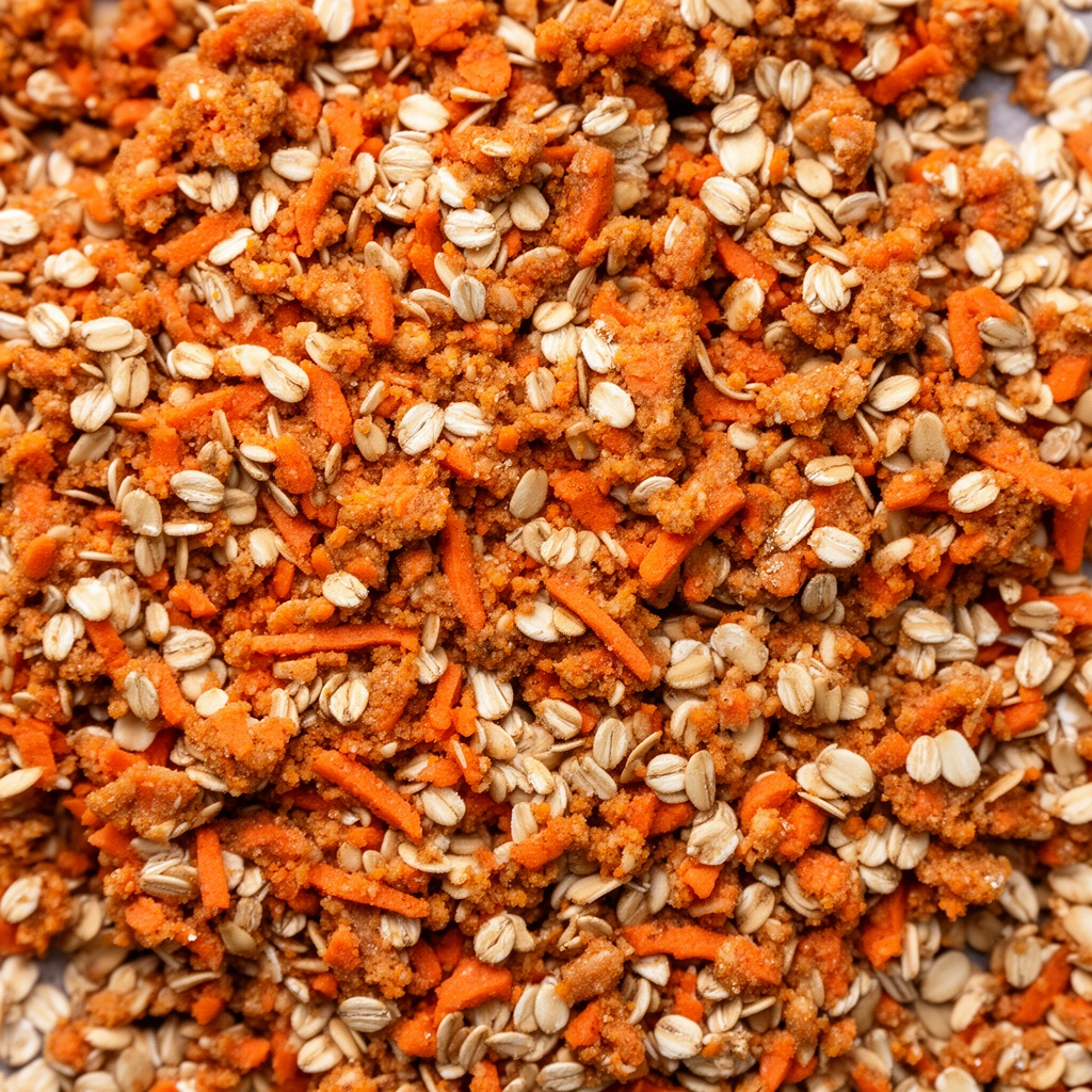 Homemade Carrot Oat Dog Treats Recipe illustration