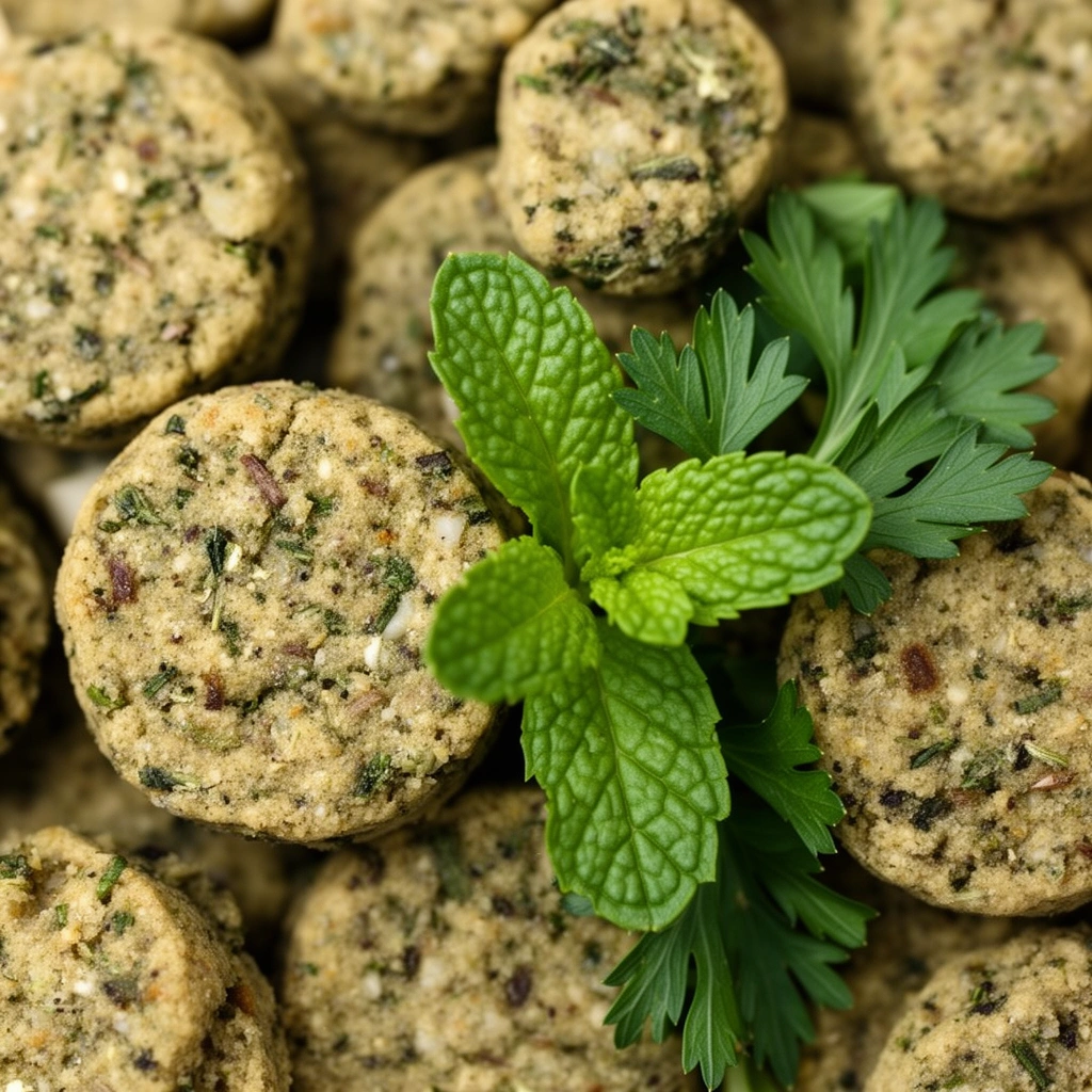 Mint and Parsley Dog Treats illustration