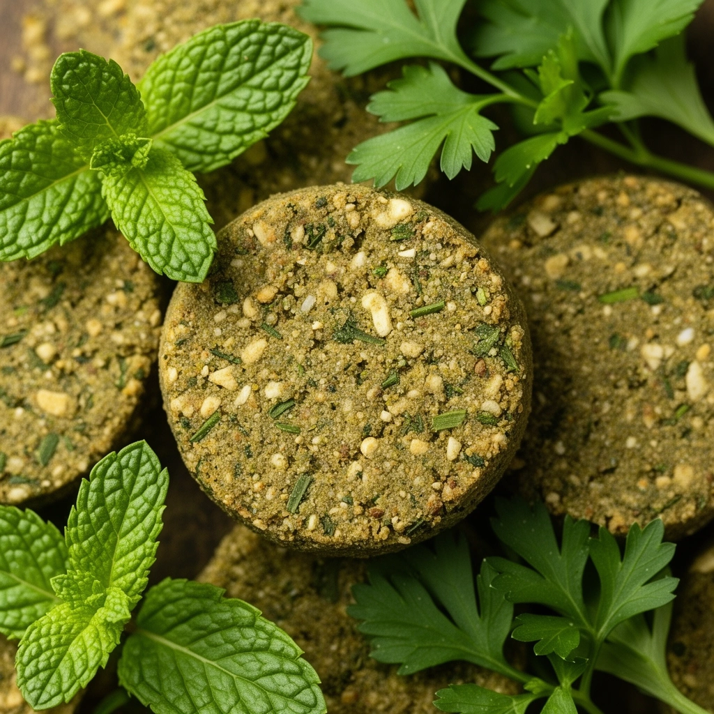 Mint and Parsley Dog Treats illustration