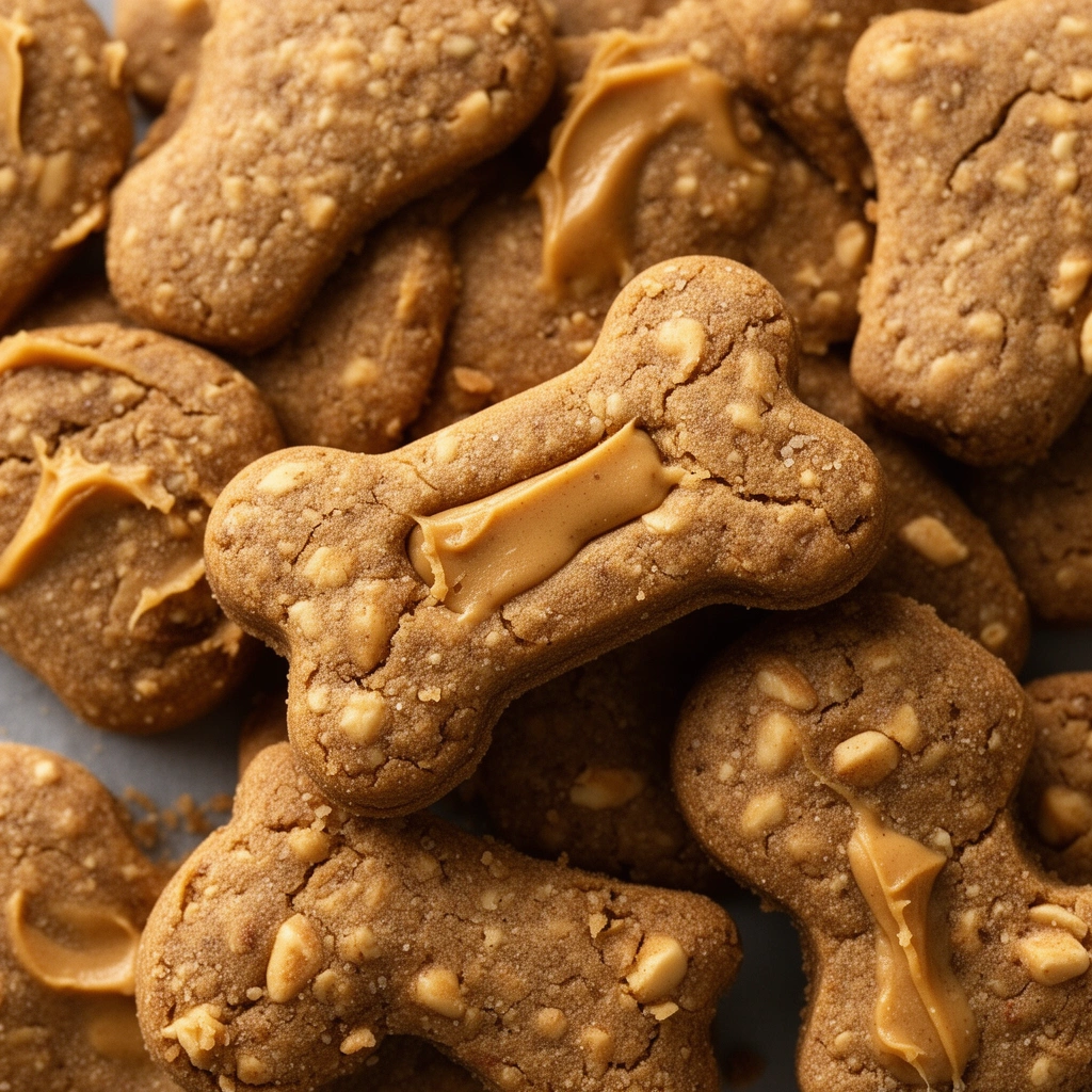 Best Homemade Dog Treats With Peanut Butter illustration