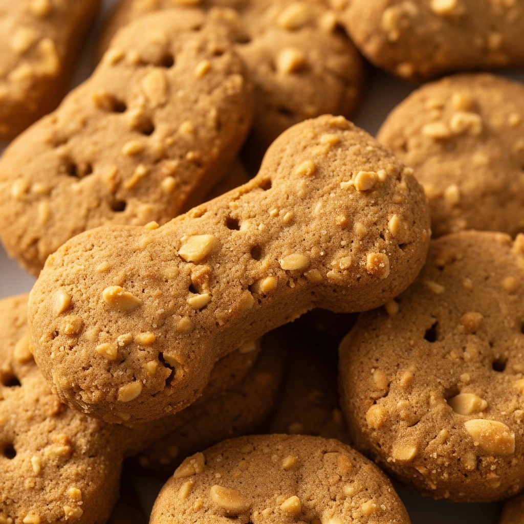 Peanut Butter Dog Biscuits illustration