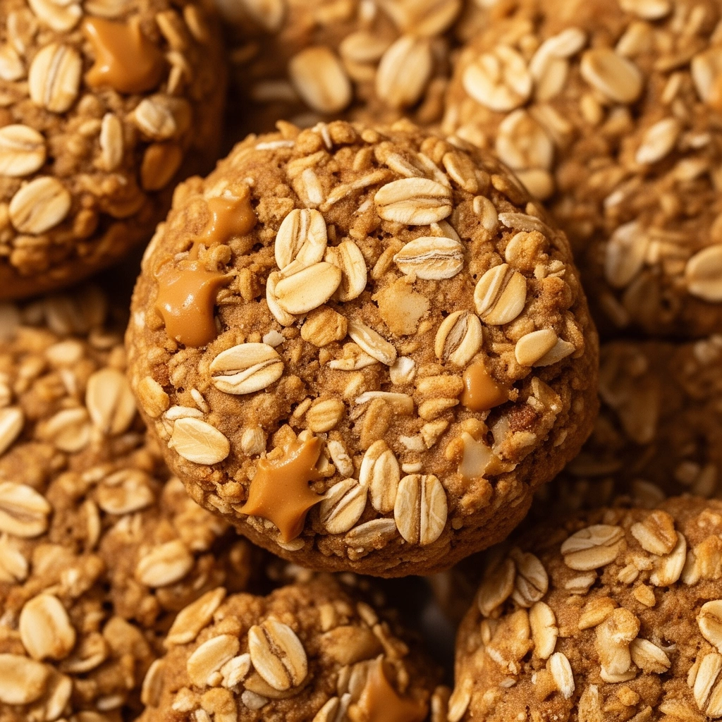 Peanut Butter Oatmeal Dog Treats illustration
